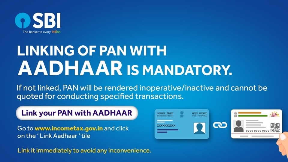 You can link your Aadhaar with PAN before the last date, which is March 31, 2022.