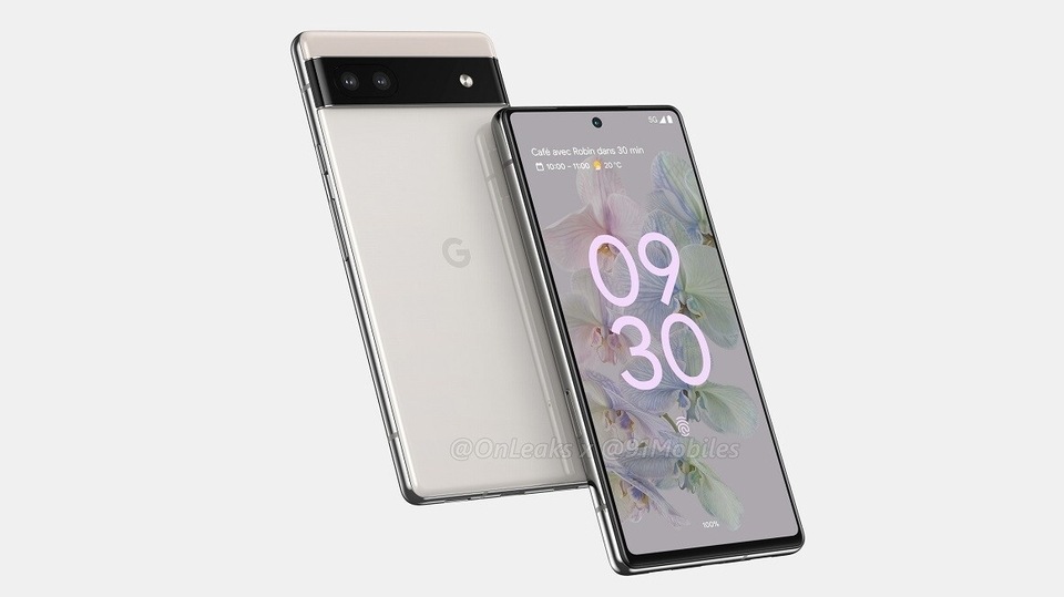 The Pixel 6a renders show a design familiar to the Google Pixel 6, which launched a few weeks ago.