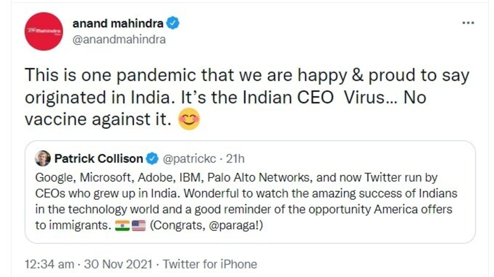 Anand Mahindra