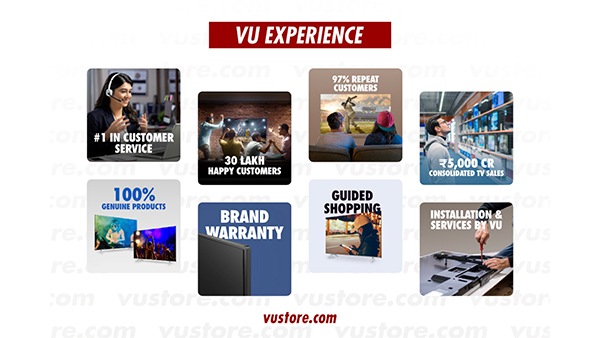 You can avail some amazing offers on the newly-launched vustore.com.