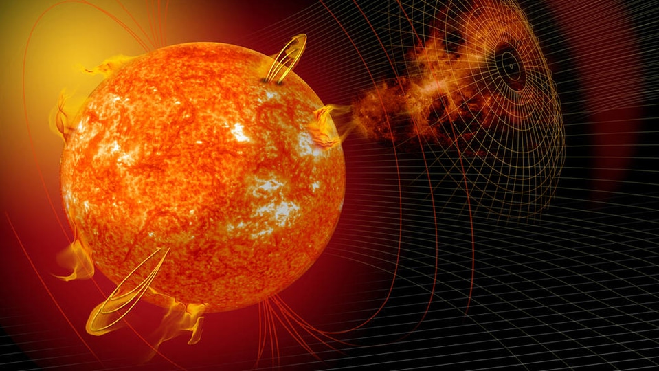 NASA has said that a coronal mass ejection is forecasted to possibly strike by Saturday.