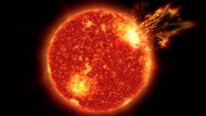 A solar storm generated by the coronal mass ejection, of the magnitude shot off by the Dragon star, can send humanity back to the Dark Age. (Representative Image)