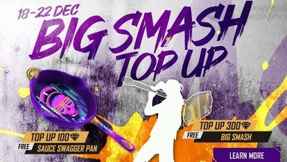 Garena Free Fire players can get Sauce Swagger skin and Big Smash emote. Know how.