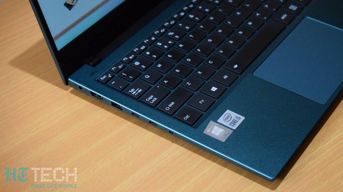 Infinix offers a multitude of I/O ports, including a USB-C Display Port with charging, another USB-C port, microSD card slot, three USB-A ports, an HDMI port, and a DC IN port for charging. Infinix InBook X1