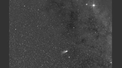 Comet Leonard passed close to sun on Monday.