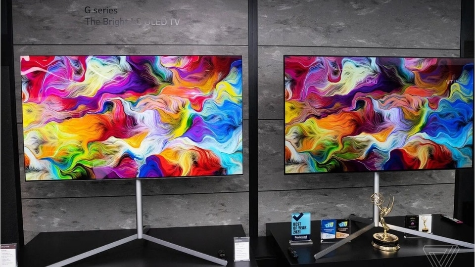 Monster 97-inch LG OLED TV unveiled at CES 2022.