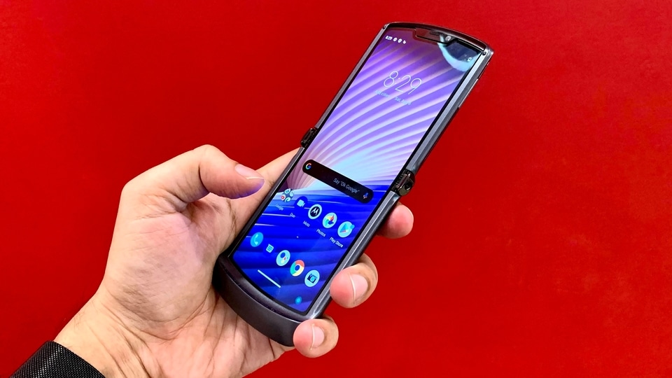 The Motorola Razr 3 could ditch the big notch on its display this time. (Representative Image: Motorola Razr 5G)