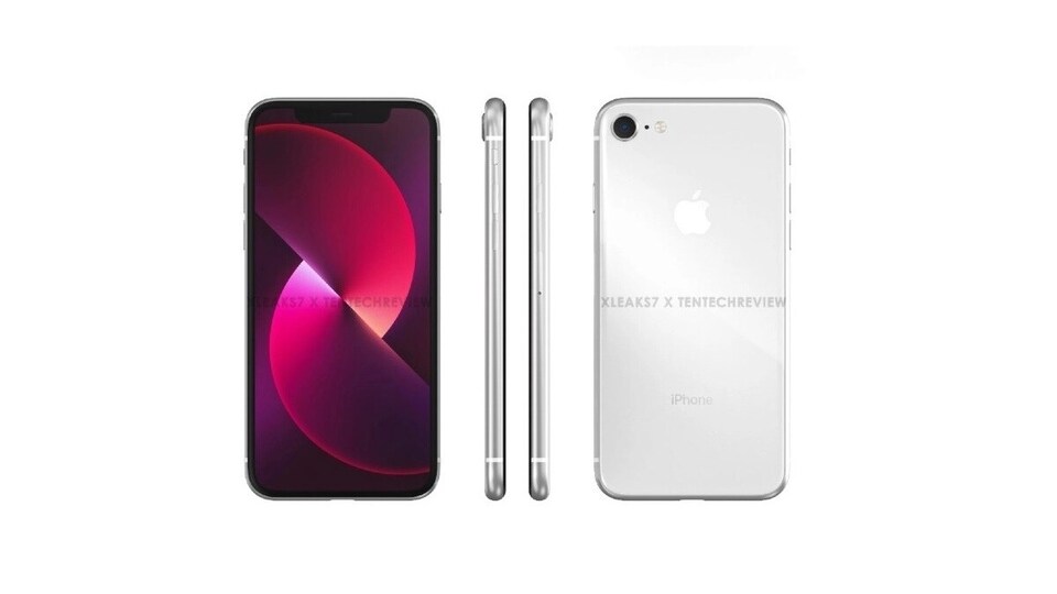iPhone SE 3 concept renders are essentially show the iPhone XR in white. 