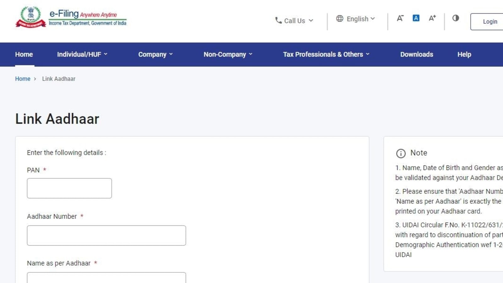 Here is how to link your PAN with Aadhaar card in easy steps.