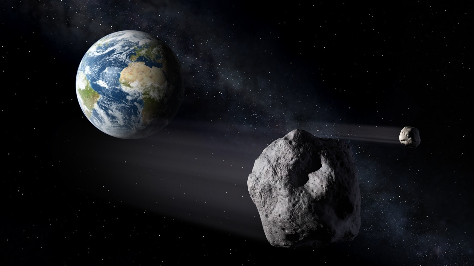 NASA issues warning on devastating asteroids that may sneak up on earth undetected.