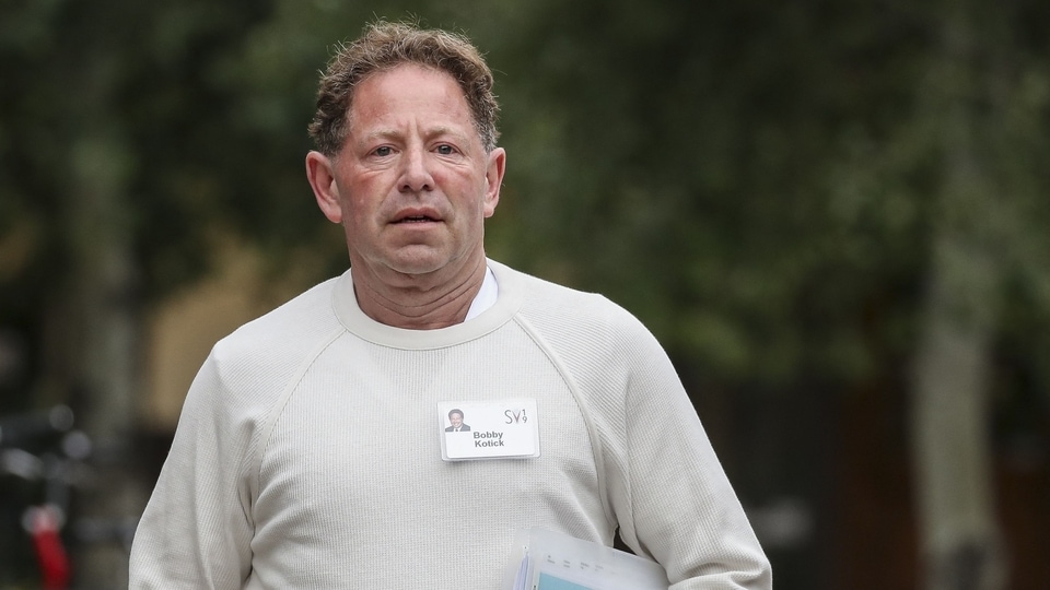 Activision Blizzard has been hit by employee protests and a lawsuit alleging the company enabled toxic workplace conditions and sexual harassment against women. (In pic: Bobby Kotick)