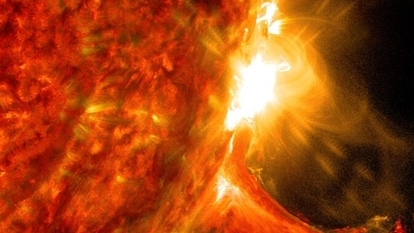 How can a solar flare released from the Sun affect humans on Earth? Here is what NASA says. (NASA/SDO)