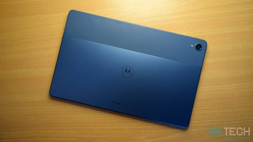 Motorola Tab G70 LTE is available at Rs. 21,990. (Amritanshu/HT Tech)