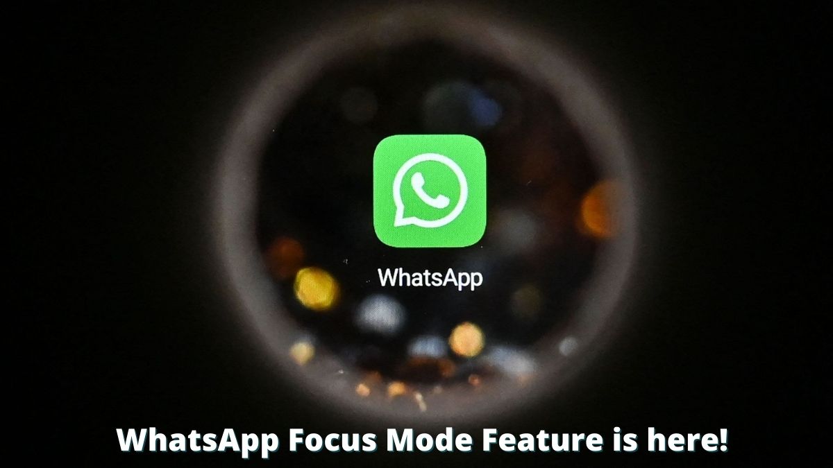 WhatsApp recently started rolling out a new update for iOS 15 users with version 22.2.75, which brings a number of updates for WhatsApp users. Many features which have been under test for the last few months will now be available to WhatsApp users for iOS. One of these updated features is the ‘Focus Mode’, which simply allows you to filter notifications. WhatsAPp