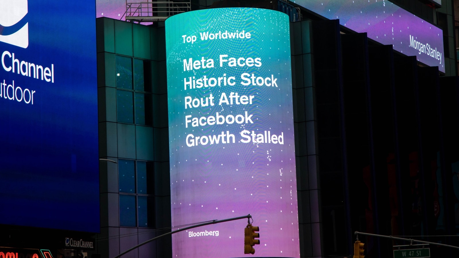 big tiktok blow to mark zuckerberg as meta faces historic stock rout after facebook shock