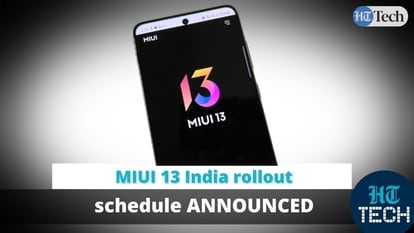 Xiaomi India announced MIUI 13 for the Indian market. 