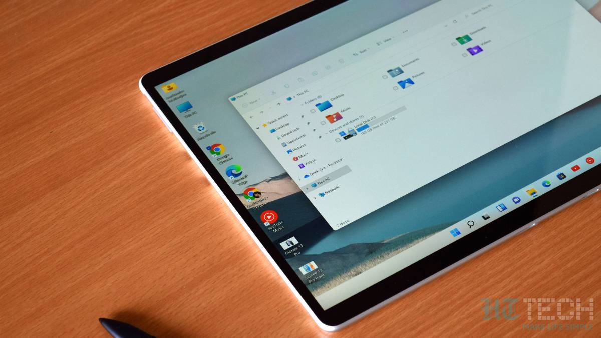 The SQ1 chipset is two years old and isn't very sprightly when it comes to laptop-based tasks. That said, the Surface Pro X is fine with regular tablet tasks. Microsoft Surface Pro X