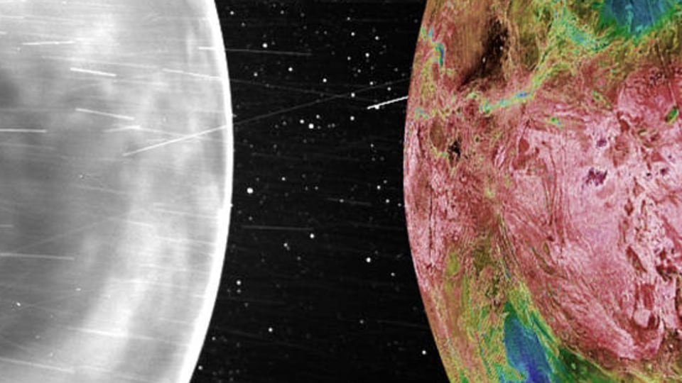 Image of Venus' surface as seen by WISPR