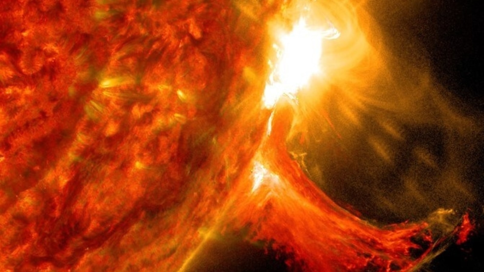 With the Sun in such a violent mood, a massive solar storm is expected anytime. With the Sun in such a violent mood, a massive solar storm is expected anytime.
