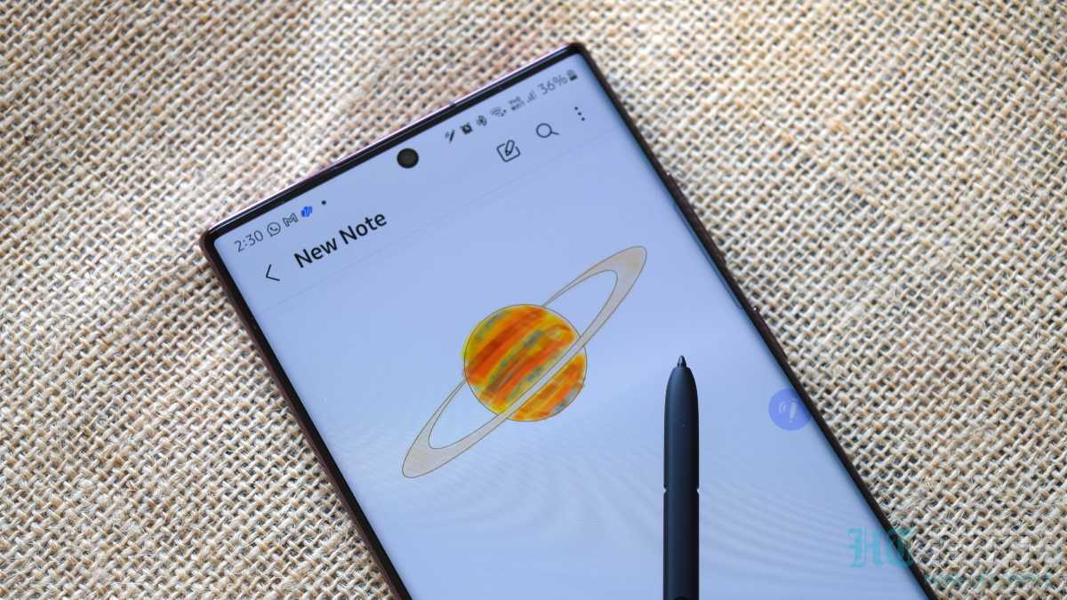 Samsung Galaxy S22 Ultra gets the same S Pen as the last Galaxy Note model. Samsung Galaxy S22 Ultra