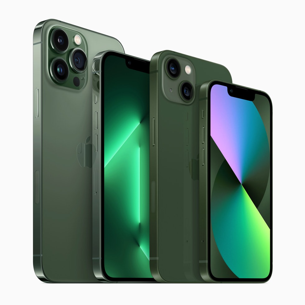 iPhone 13 Pro and Pro Max get the Alpine Green colours iPhone 13 Pro and Pro Max get the Alpine Green colours