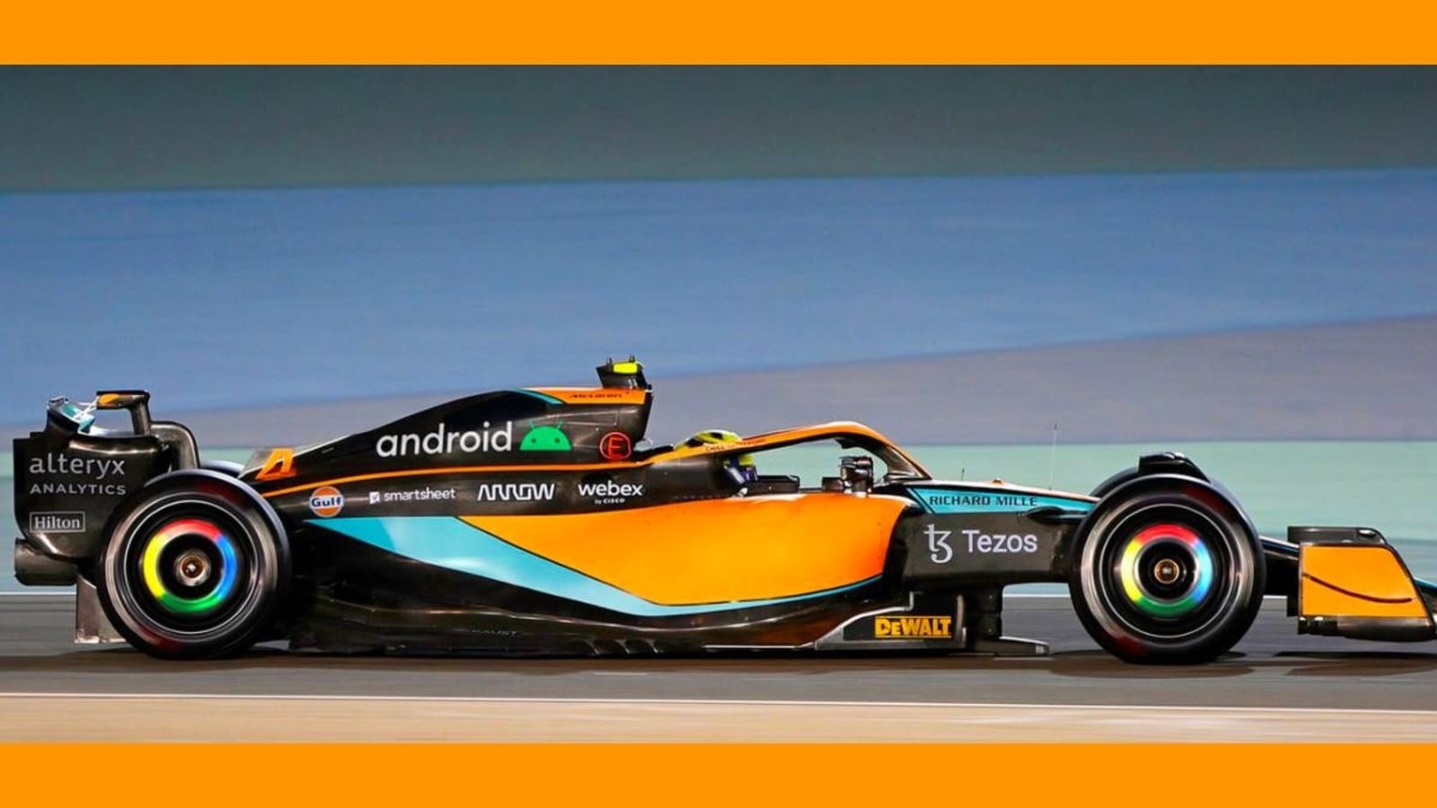 McLaren Launch MCL36 2022 Formula 1 Car