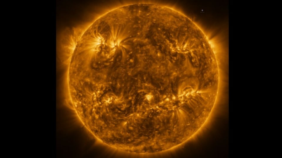 The Solar Orbiter, managed by NASA and ESA, has captured the closest picture of the Sun ever taken.