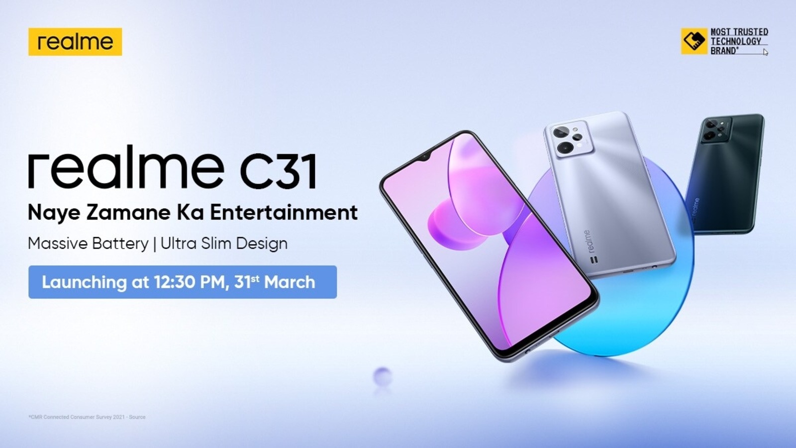 realme c 31 launch date