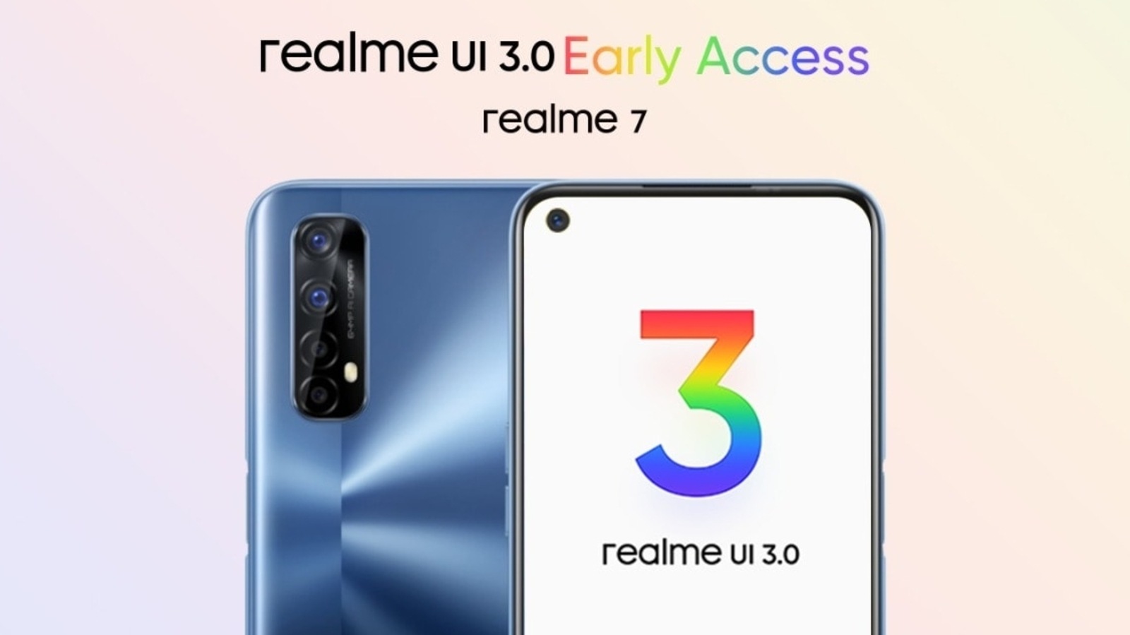 realme 7 early access