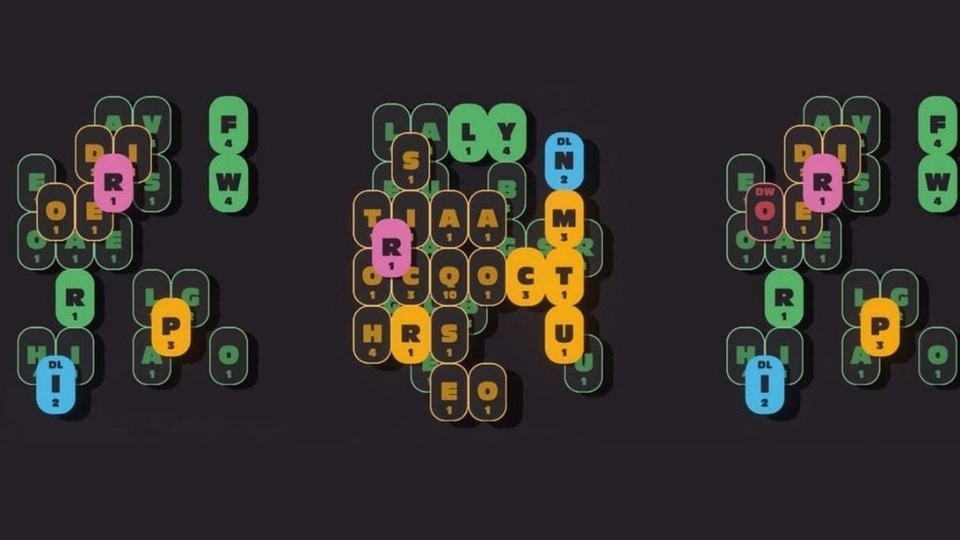 Sparrows (iPhone, Free)- Sparrows is labelled as a Mahjong meets Scrabble game. It involves making a word out of two or three letters that are handed to you. It has various modes such as timed mode and moves mode, with the aim of reaching the global leaderboards.