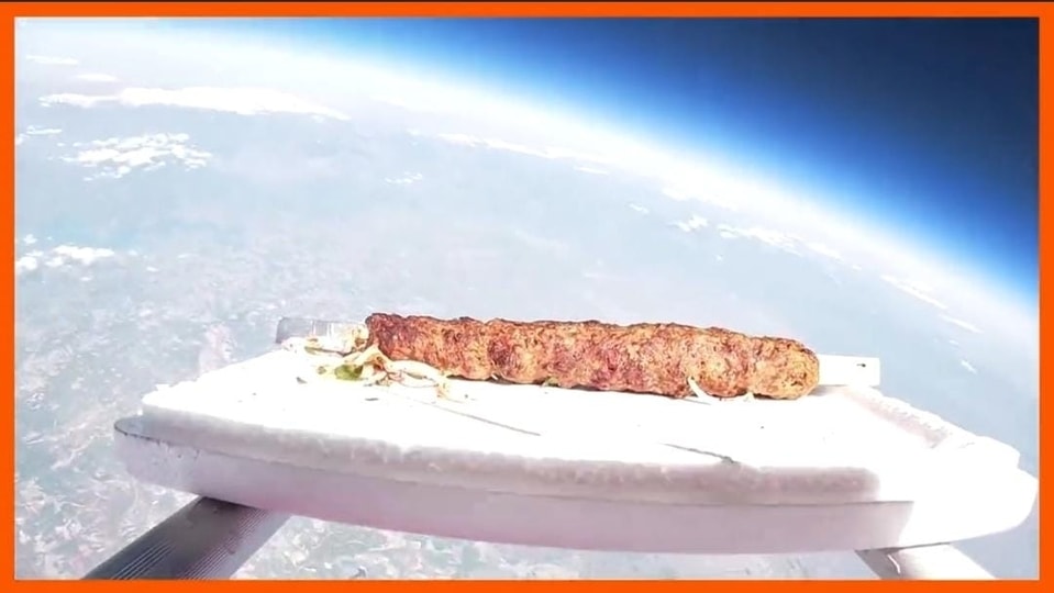 A Turkish chef and a space engineering student launch kebab into space