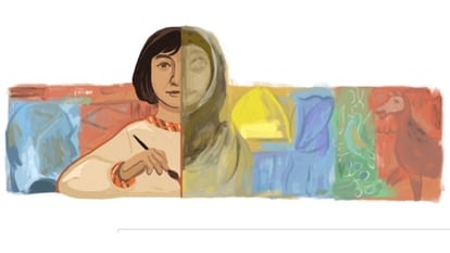 Here is how Google Doodle today paid tribute to Naziha Salim.