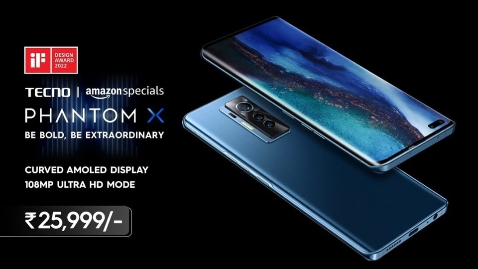TECNO Phantom X comes in two colour variants- Summer Sunset and Iceland Blue.