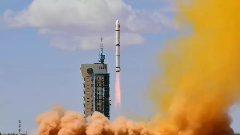 Rocket with 5 satellites launched by China.