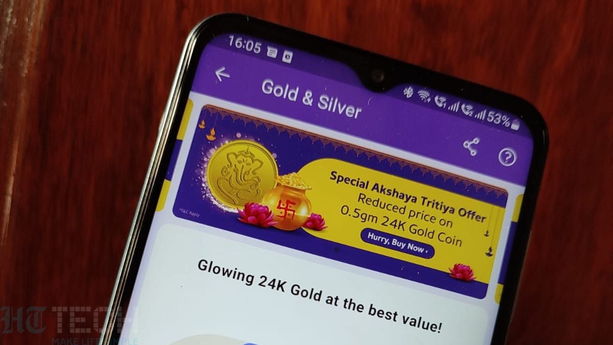 PhonePe users can get up to Rs. 2500 cashback on the purchase of gold during the limited period offer during Akshaya Tritiya. PhonePe