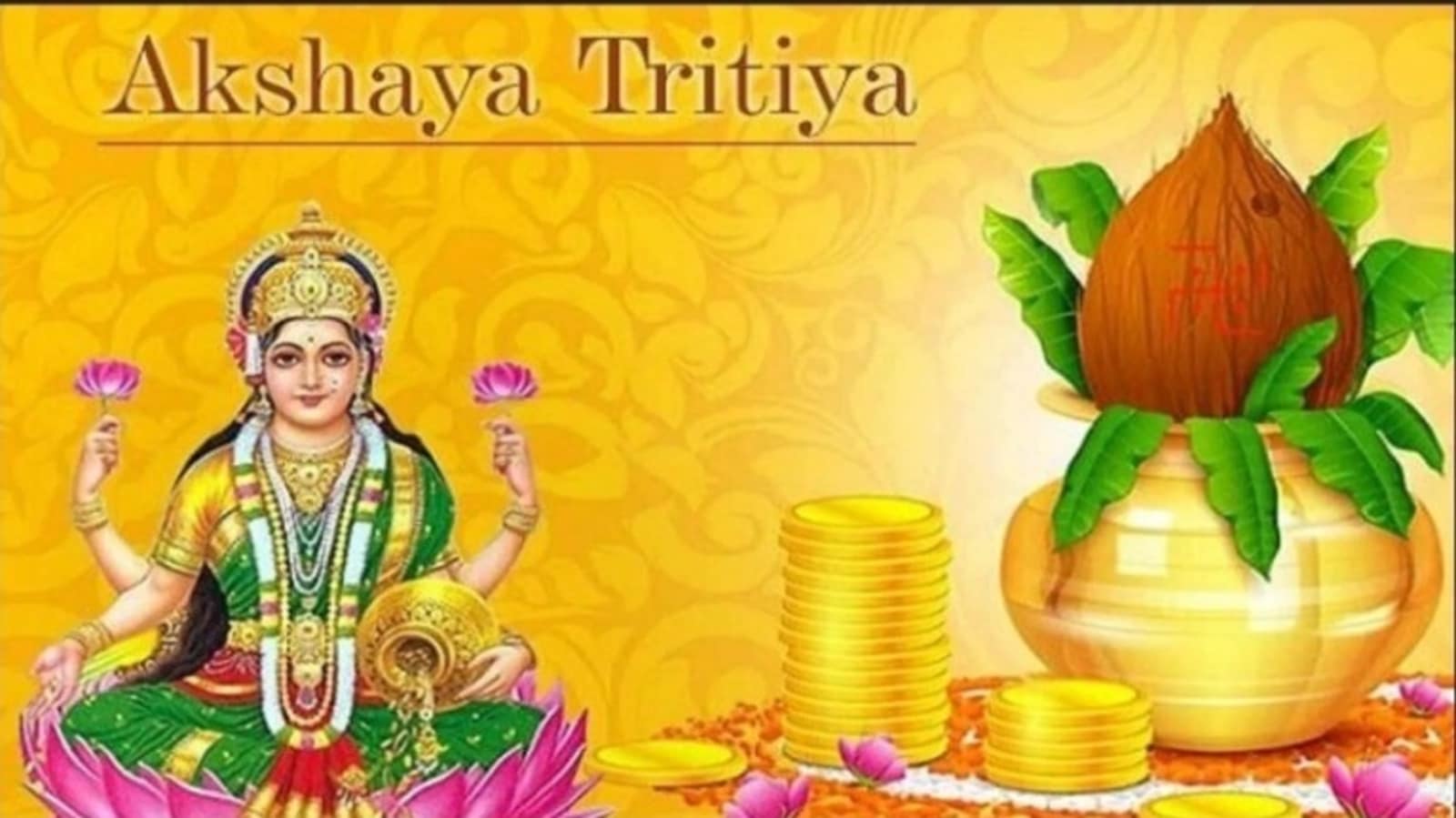 Happy Akshaya Tritiya 2022 Whatsapp stickers: Here is how you can send Happy Akshaya Tritiya Whatsapp stickers, wishes, GIFs to your loved ones. Happy Akshaya Tritiya 2022 Whatsapp stickers: Here is how you can send Happy Akshaya Tritiya Whatsapp stickers, wishes, GIFs to your loved ones.