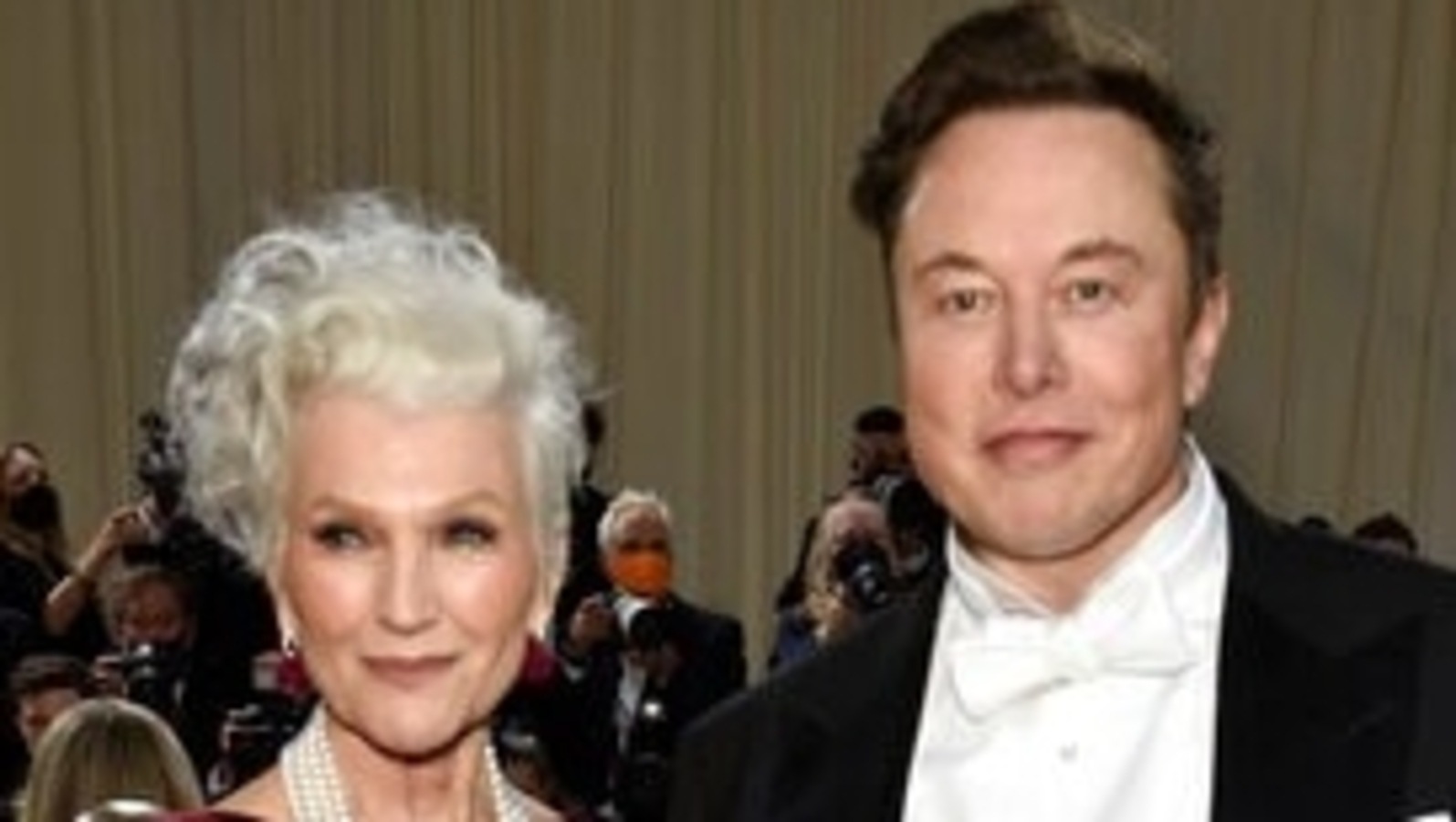 Elon Musk and his mother, Maye, attend The Metropolitan Museum of Art's Costume Institute benefit gala celebrating the opening of the elon musk