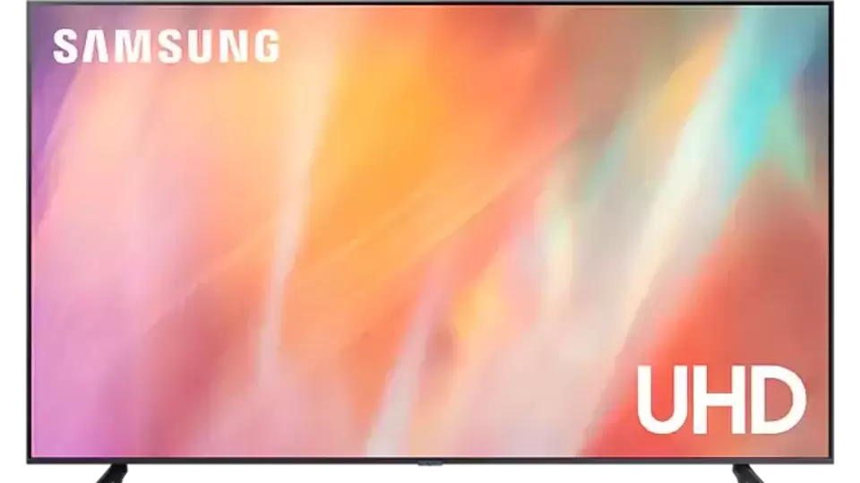 Samsung's The Frame TV functions as a TV when it is turned on and as an art frame when it is not.