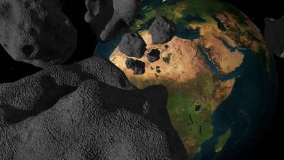 According to France 5, scientists have also discovered the origin of the asteroid which crashed-landed on Earth. It would’ve originated between the orbit of Mars and Jupiter. And although scientists say an asteroid could again impact the Earth, it is a 250-million-year cycle and is very likely to miss the lifetimes of our future generations and by the time one does come along, humans would be technologically so advanced they would be able to deal with the problem asteroid. Asteroid