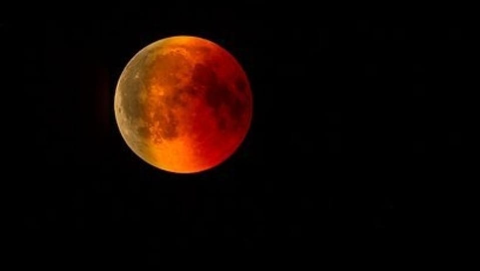 The total lunar eclipse, or Blood Moon date is from late evening of May 15 and early morning of May 16.