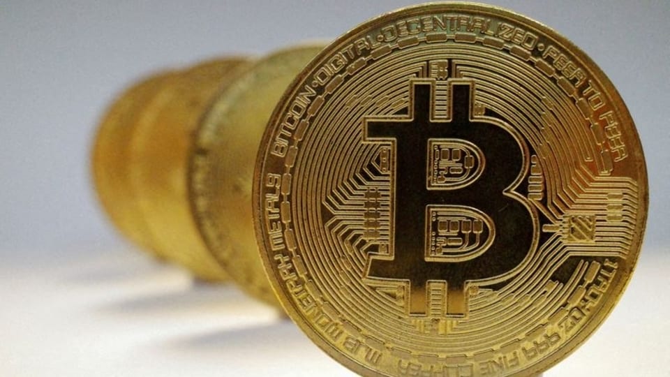 Bitcoin dropped as much as 2.7% on Monday and was trading at $33,741 as of 12:40 p.m. in Singapore.
