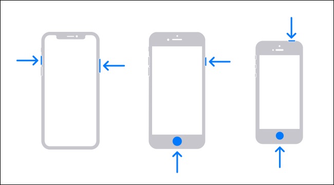 To do that, open a website that you want to take a screenshot of. To take a screenshot, press the volume up and side buttons simultaneously. If you have an iPhone without FaceID, press home and side buttons. Apple