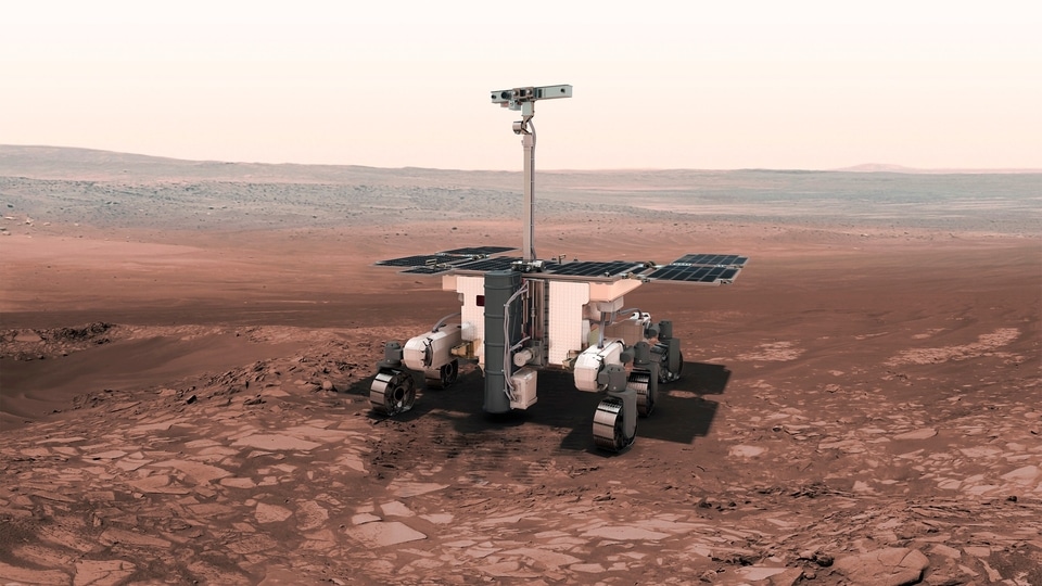 Mars rover mission