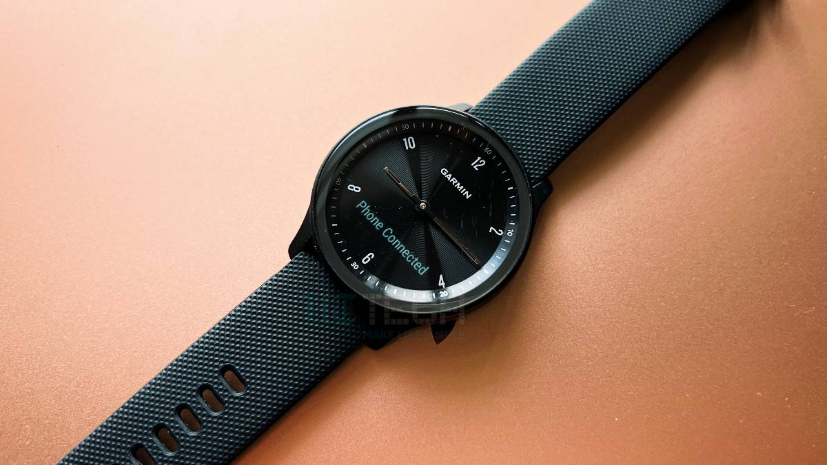 Garmin vívomove hr sport hybrid 2024 smartwatch review