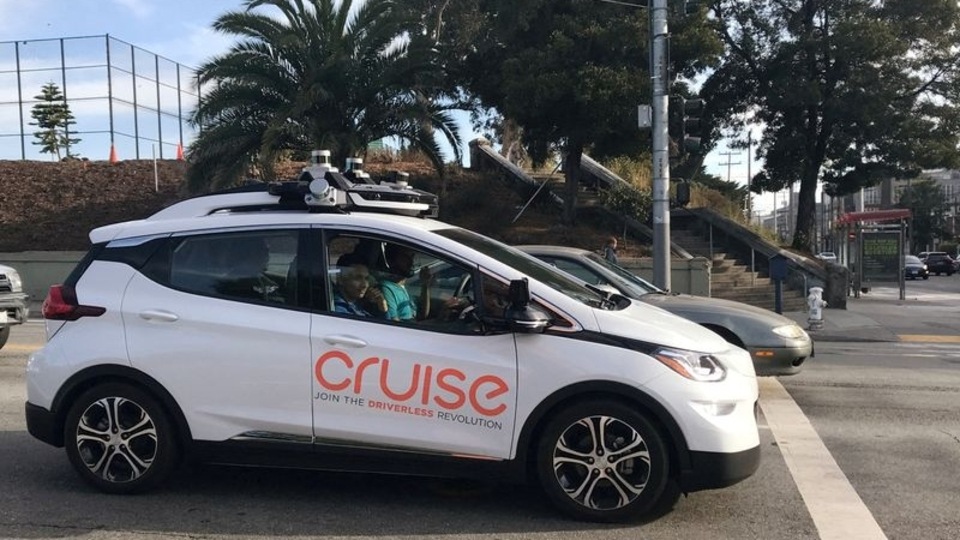 A Cruise self-driving car, which is owned by General Motors Corp, won permission from California regulators to charge for rides in San Francisco. 