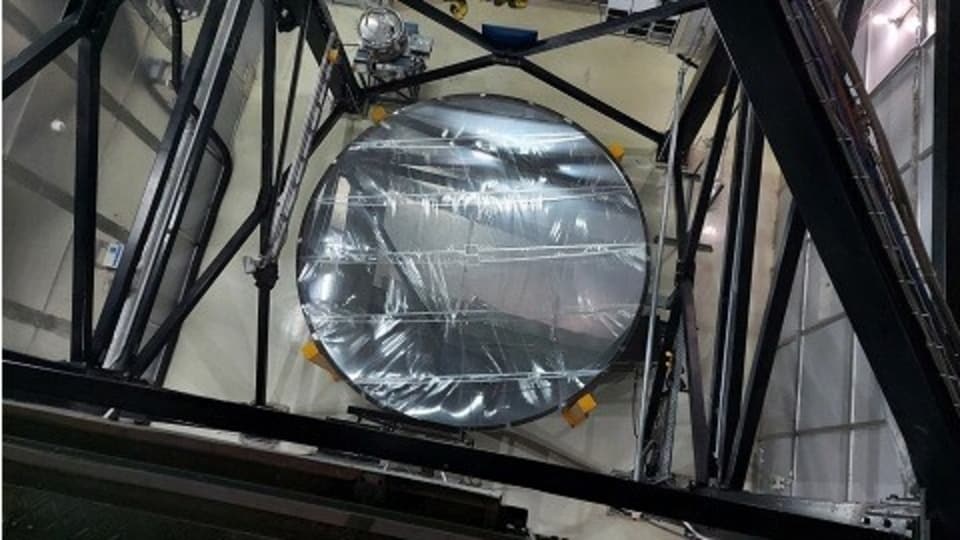 What is the liquid-mirror telescope that India has just unveiled?