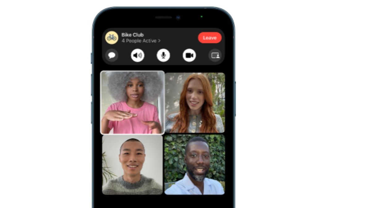 It has SharePlay - to stay connected with friends and family. Apple