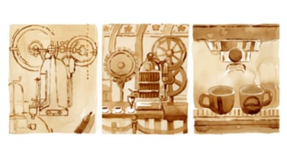 Google Doodle celebrates 171st birthday of Angelo Moriondo.