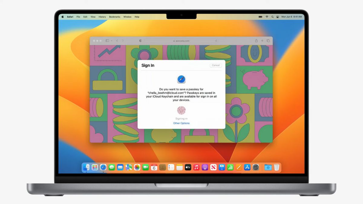 Apple PassKeys: Apple PassKeys is a platform developed by Apple which aims to create a password-less society by creating passkeys for all your accounts which stay on your device and are safe from phishing. Apple passkey
