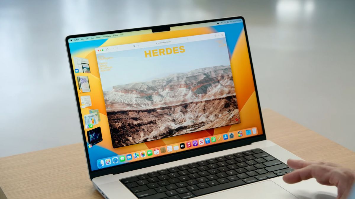 Stage Manager: macOS Ventura has a new feature called Stage Manager which makes multi-tasking easier. It pins your other tabs to the side while your current tab stays open. You can simply click on one of the other tabs to bring it up while the current one moves to the side. Stage manager